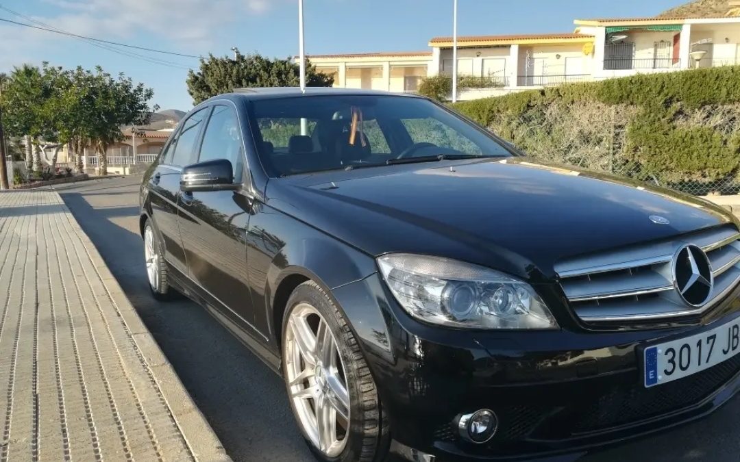 Mercedes C 220 cdi AMG negro (ref 223)